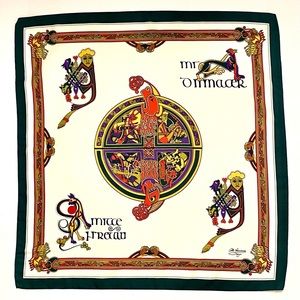 Vintage Celtic Renaissance Designs Irish Traditional Celtic Design Ladies Scarf